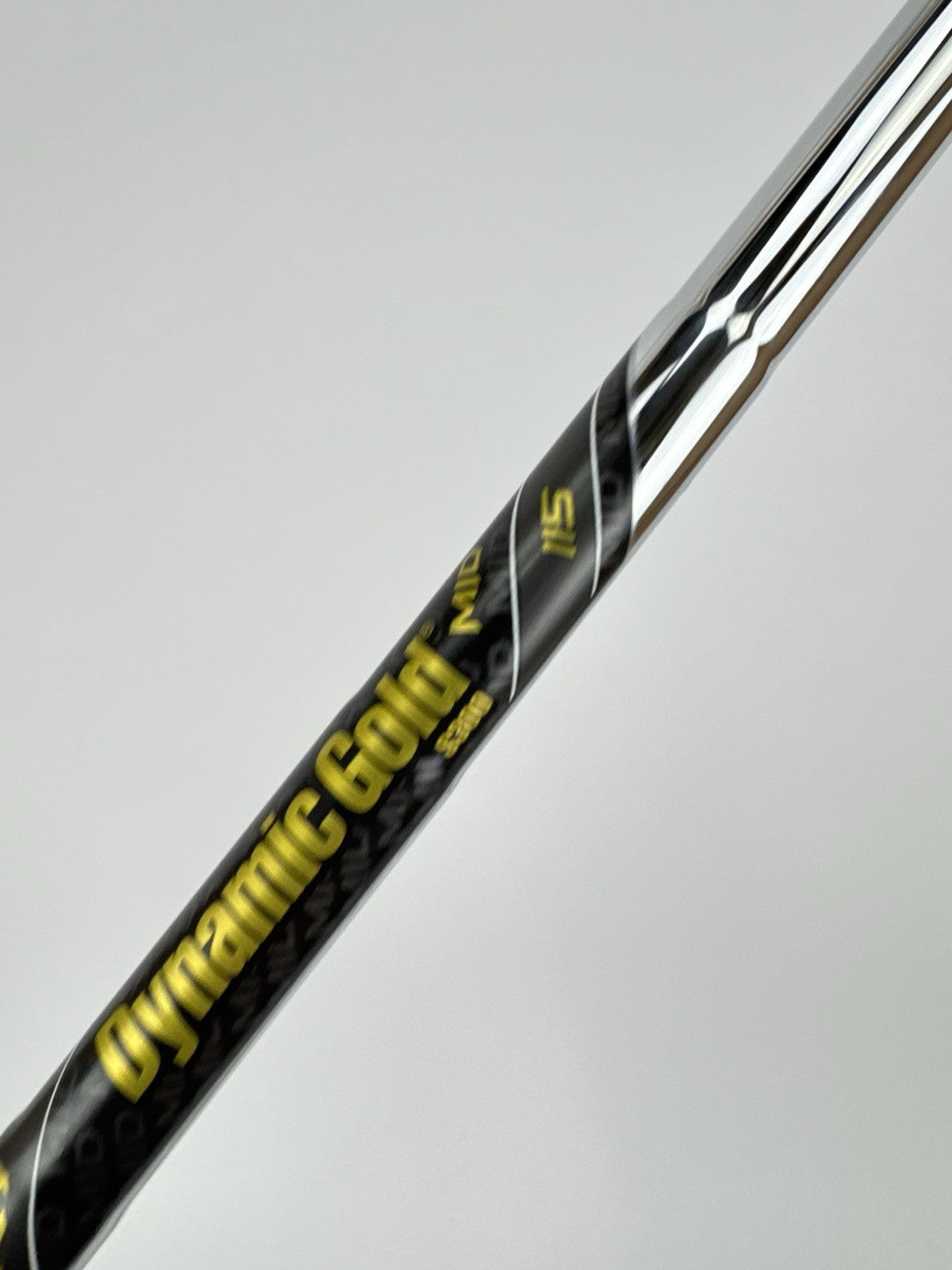 Dynamic Gold Mid 115 Iron Shaft S300 Stiff Flex Steel 35” /0.355 /315035