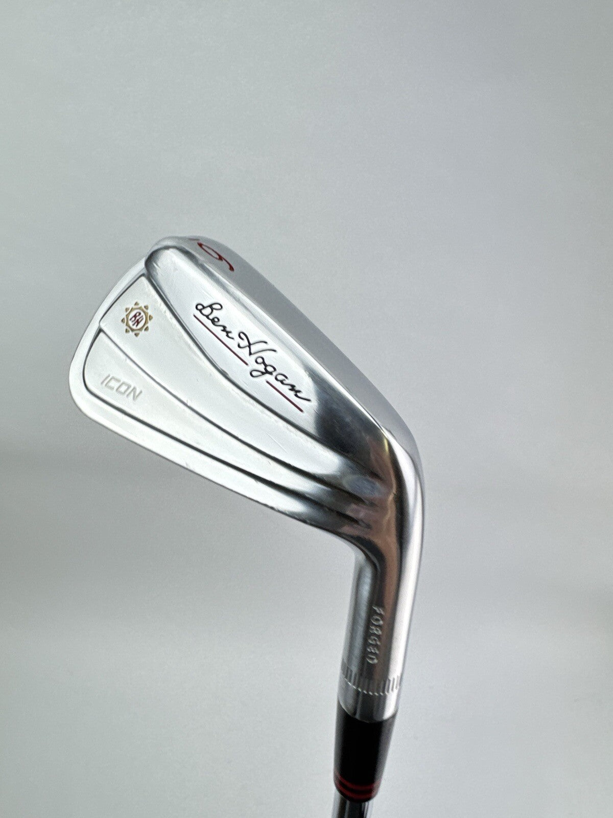 Ben Hogan Icon 6 Iron Forged KBS Tour-V 120 X Flex Extra Stiff Steel /225323