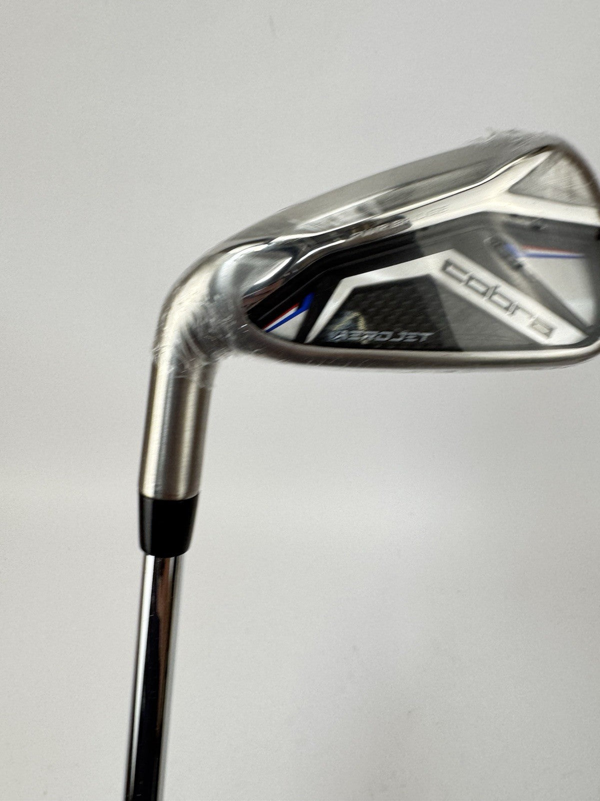 Cobra Aerojet 4 Iron Left Handed 18.5* KBS Tour Regular Flex Steel /New /359421