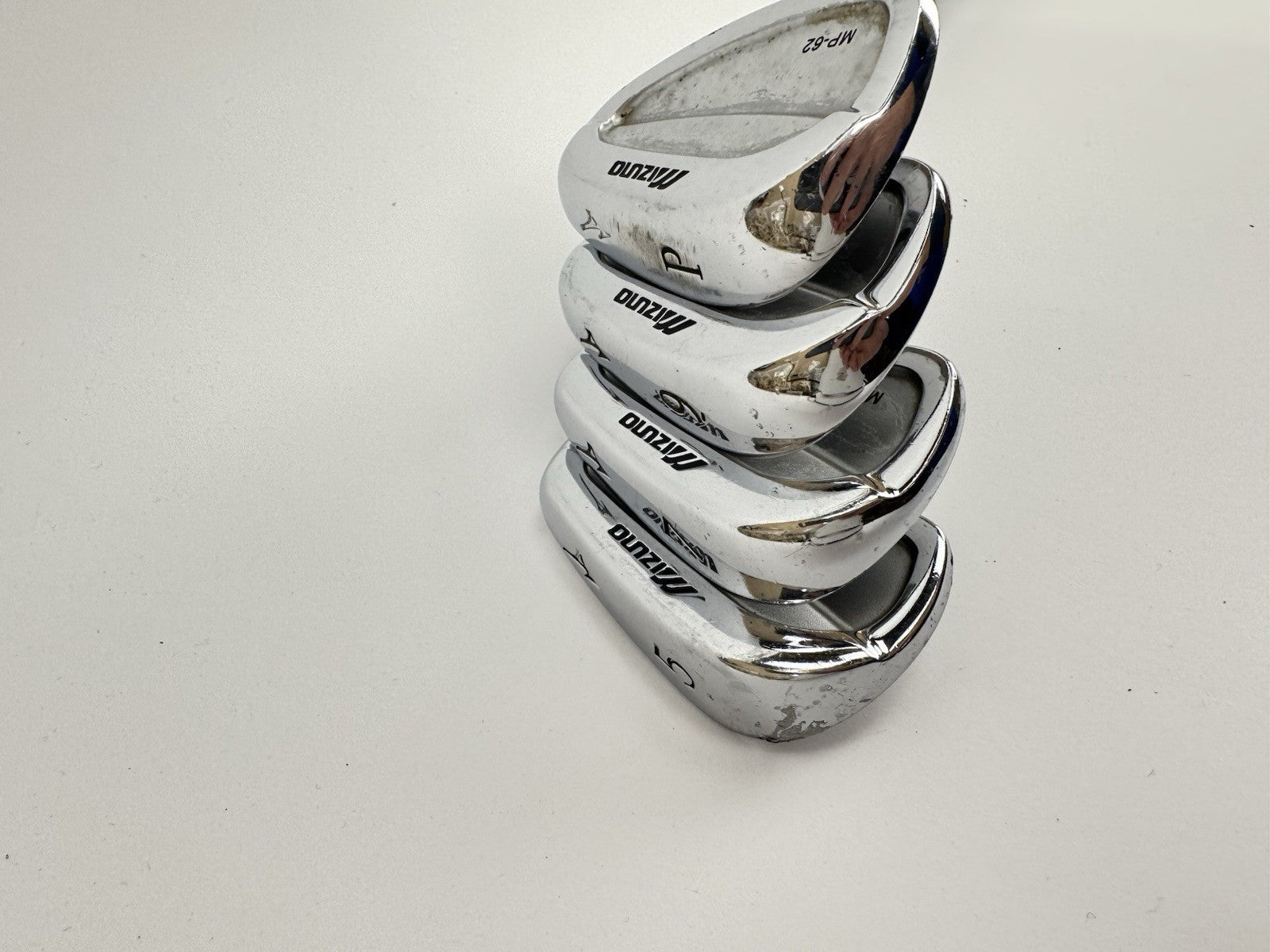 Mizuno MP62 Irons 5,7,9+PW Dynamic Gold R300 Regular Steel /New Grip /3241713