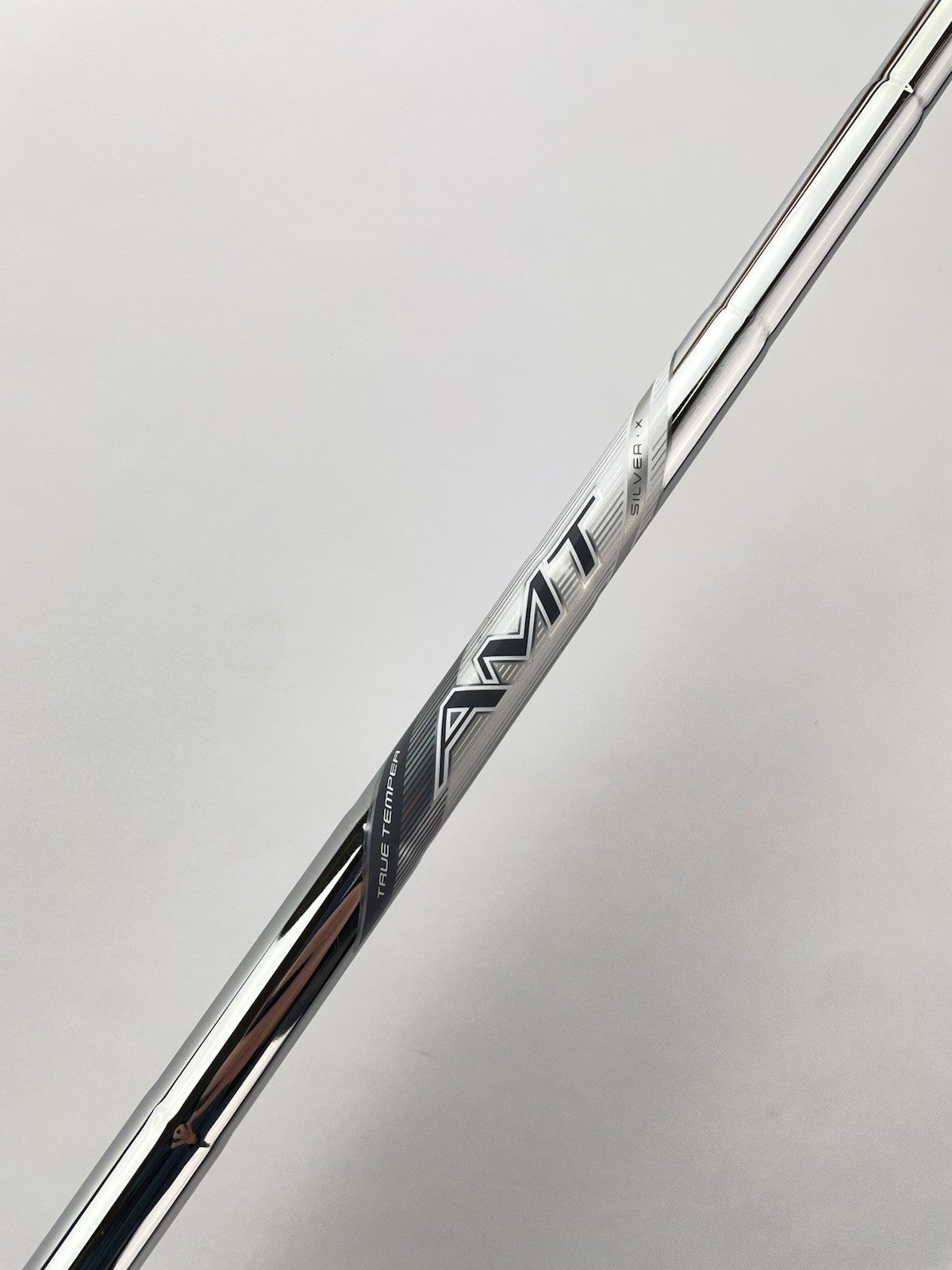 True Temper AMT Silver Iron Shaft X Flex Steel 34.75” /0.355 Tapered /295410