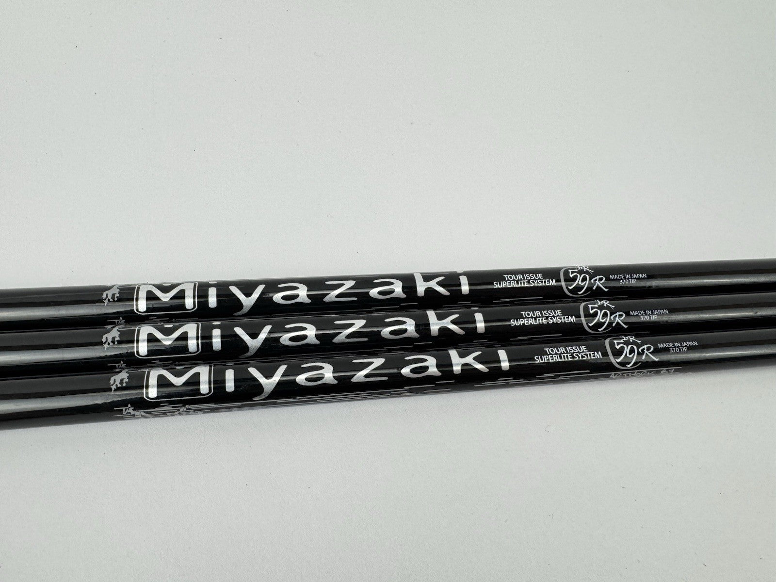 Miyazaki Wedge Shaft Set (3) Regular Flex Graphite 0.355 Tapered /340300