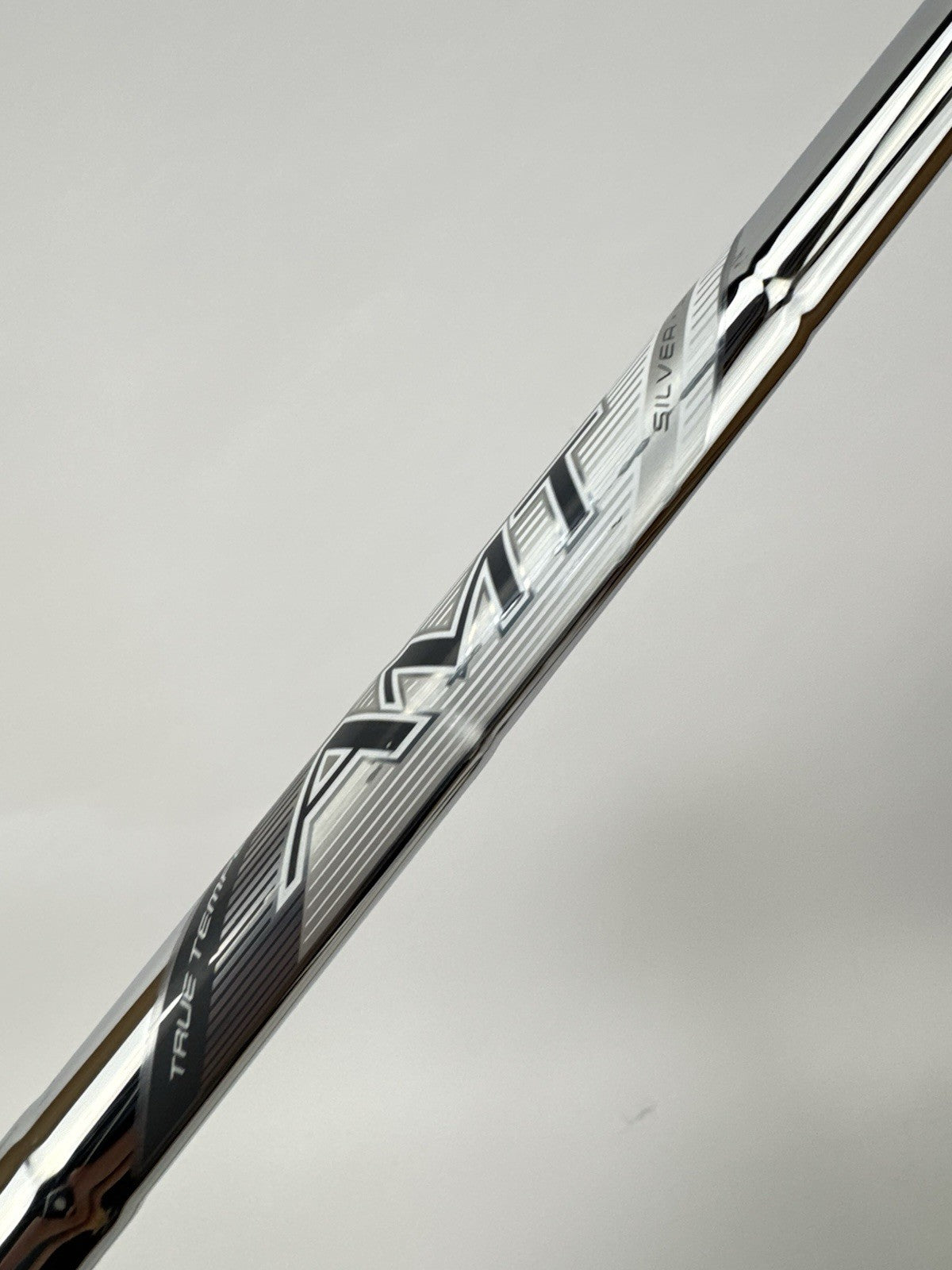 True Temper AMT Silver Iron Shaft Stiff Flex Steel 35.75” /0.355 Tapered /355525