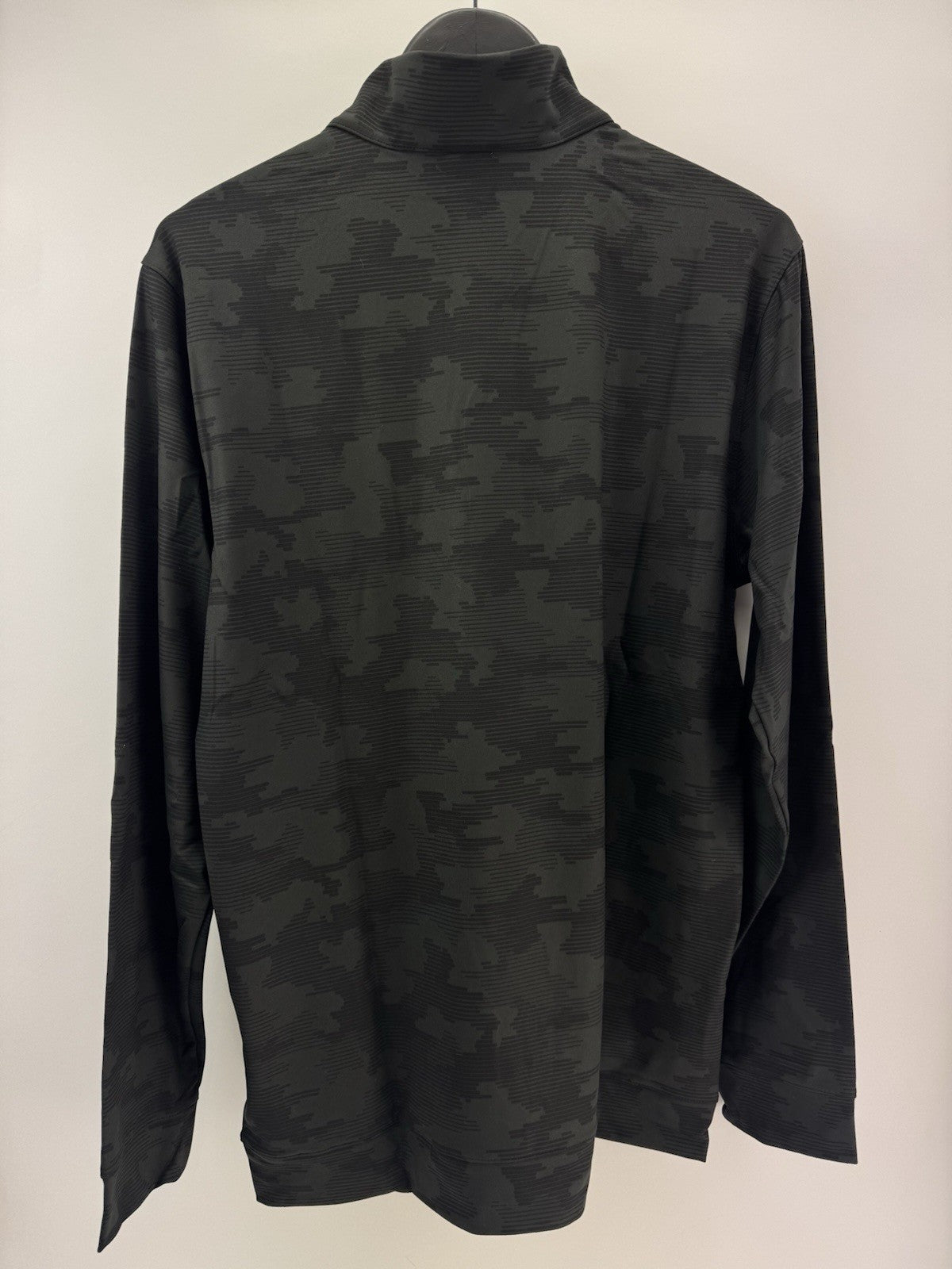 Puma Golf 1/4 Zip Cloudspun Pullover Camo Mens Size UK Medium /Black /New /308185