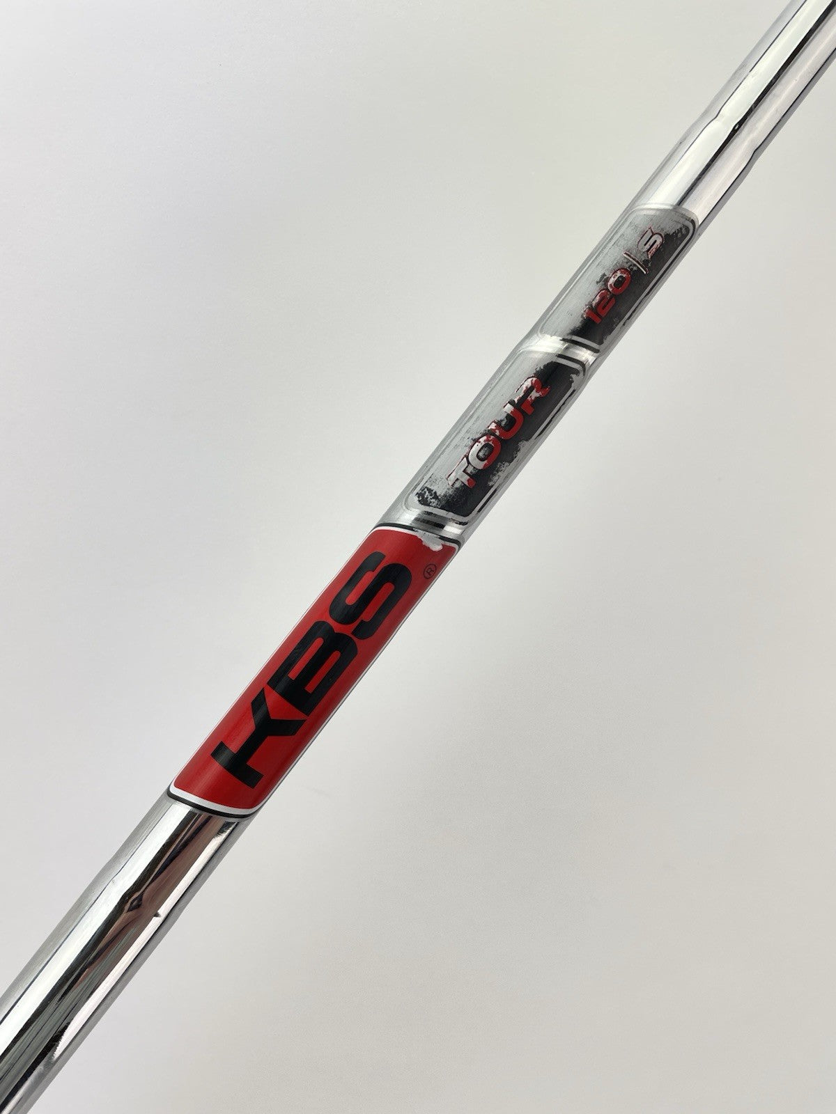 KBS Tour 120 Iron Shaft Stiff Flex Steel 35.25” /0.355 Tapered /289610