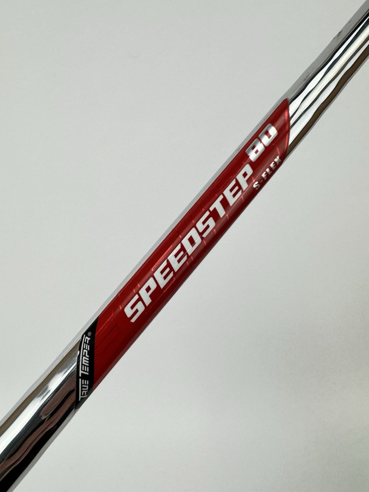 True Temper SpeedStep 80 Iron Shaft Stiff Flex Steel 36.25”/0.370 Parallel/339391