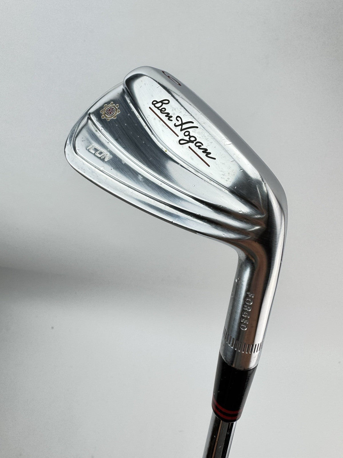 Ben Hogan Icon 9 Iron Forged KBS Tour 90 Stiff Flex Steel /Right Handed /253620