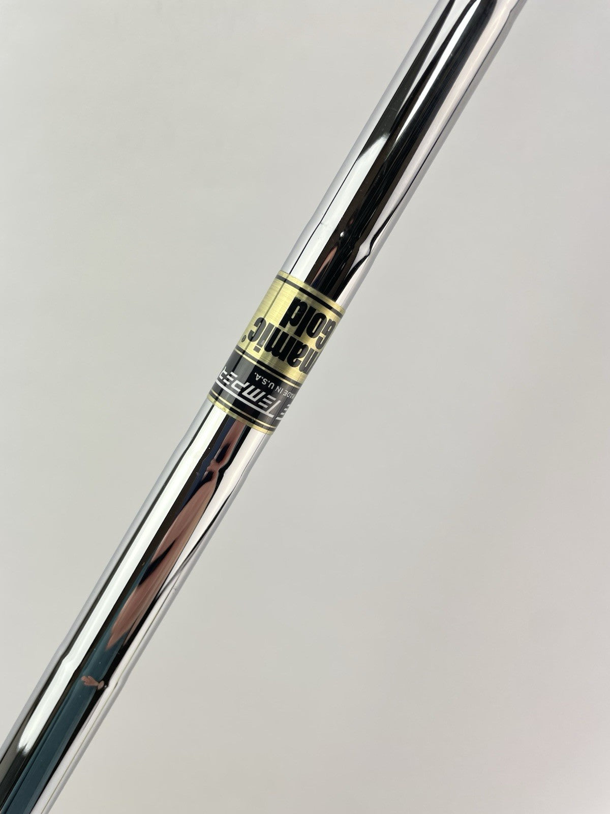 Dynamic Gold X100 Iron Shaft X Flex Steel 35.5 /0.355 Tapered /257824