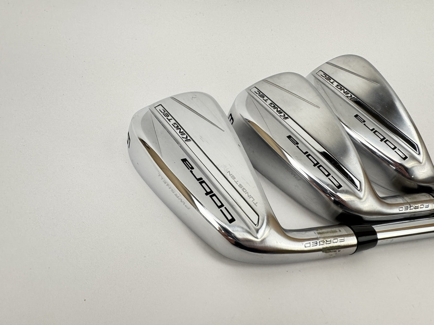 Cobra King Tec Irons 6,8+PW Left Handed Elevate MPH 95 Stiff Steel /350201
