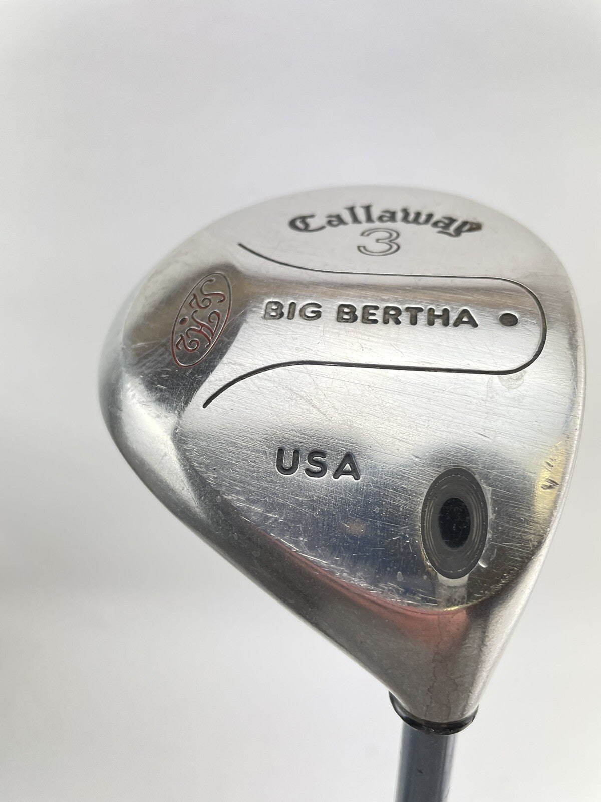 Callaway Big Bertha 3 Wood Firm Flex Graphite /Right Handed /New Grip /213192