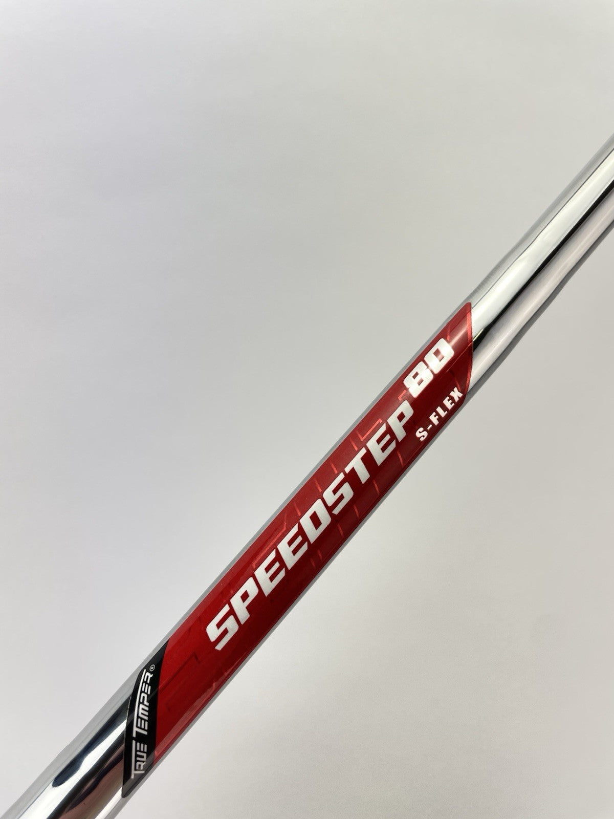 True Temper SpeedStep 80 Iron Shaft Stiff Flex Steel 35.25”/0.370 Parallel/288385