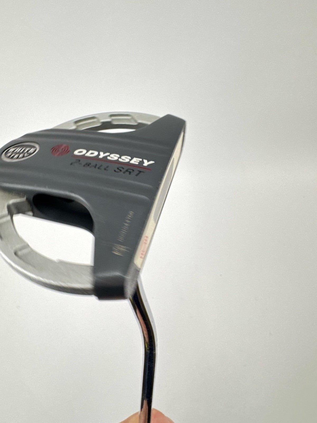 Odyssey White Steel 2-Ball SRT Mallet Putter Steel Shaft Stiff Flex /Left/367543
