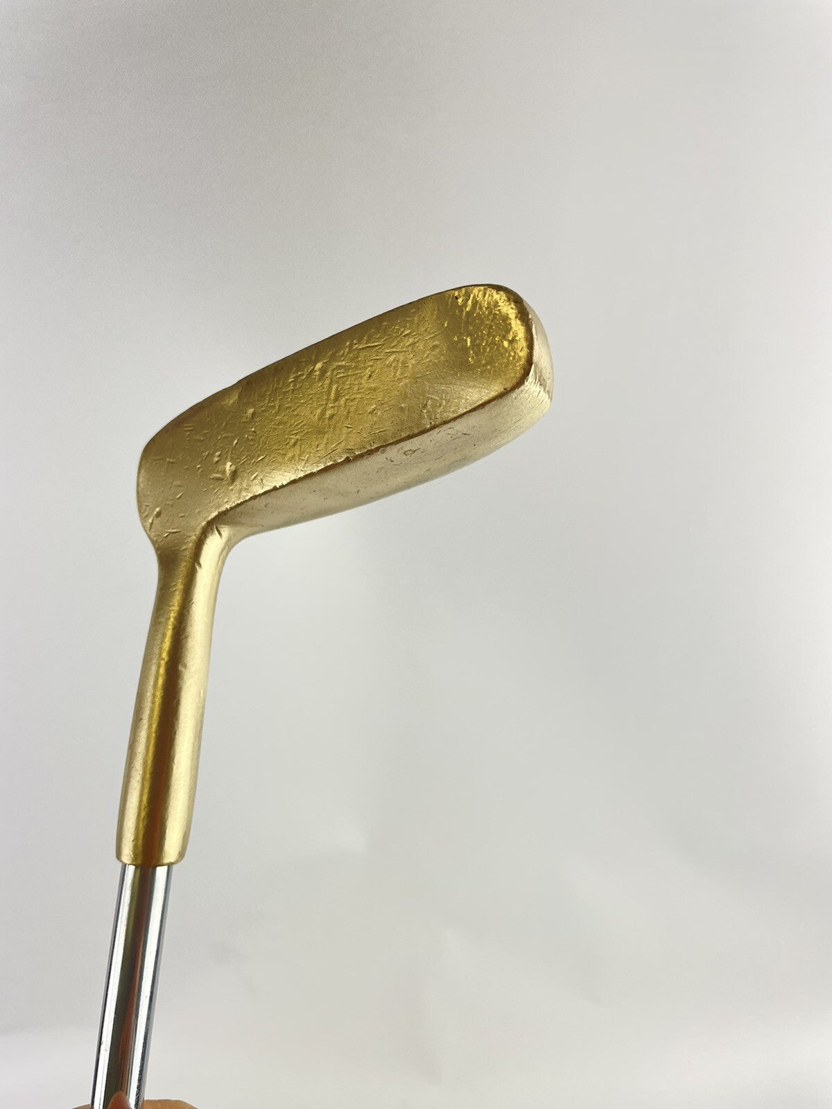 Dunlop Golden Arrow Putter 35” Heel Shafted Brass /Right Handed /New Grip /61449