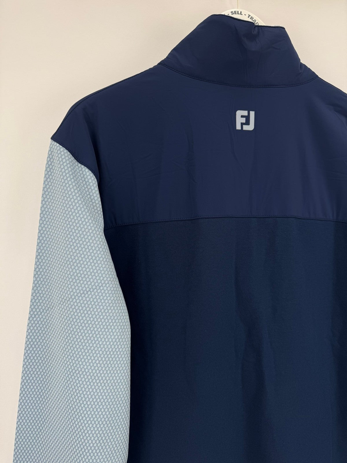 FootJoy Thermoseries Hybrid Jacket Men's Small Navy Grey Wind Resistant/336167