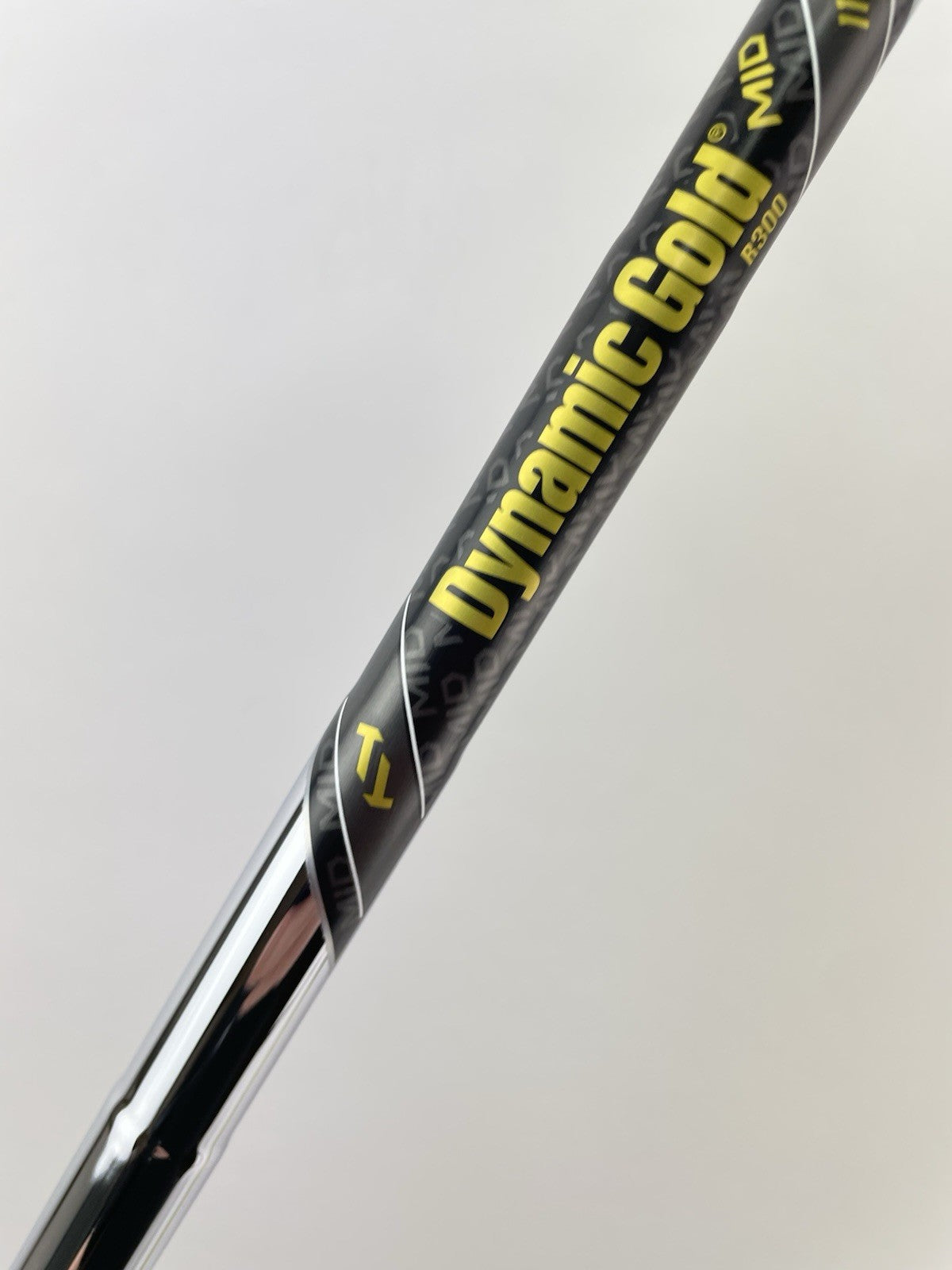 Dynamic Gold 115 Iron Shaft Mid R300 Regular Flex Steel 35.75” /0.355 /253392