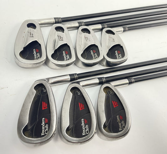 Founders Club Iron Set 5-SW Ladies Flex Graphite /Right Handed /New Grips /270280