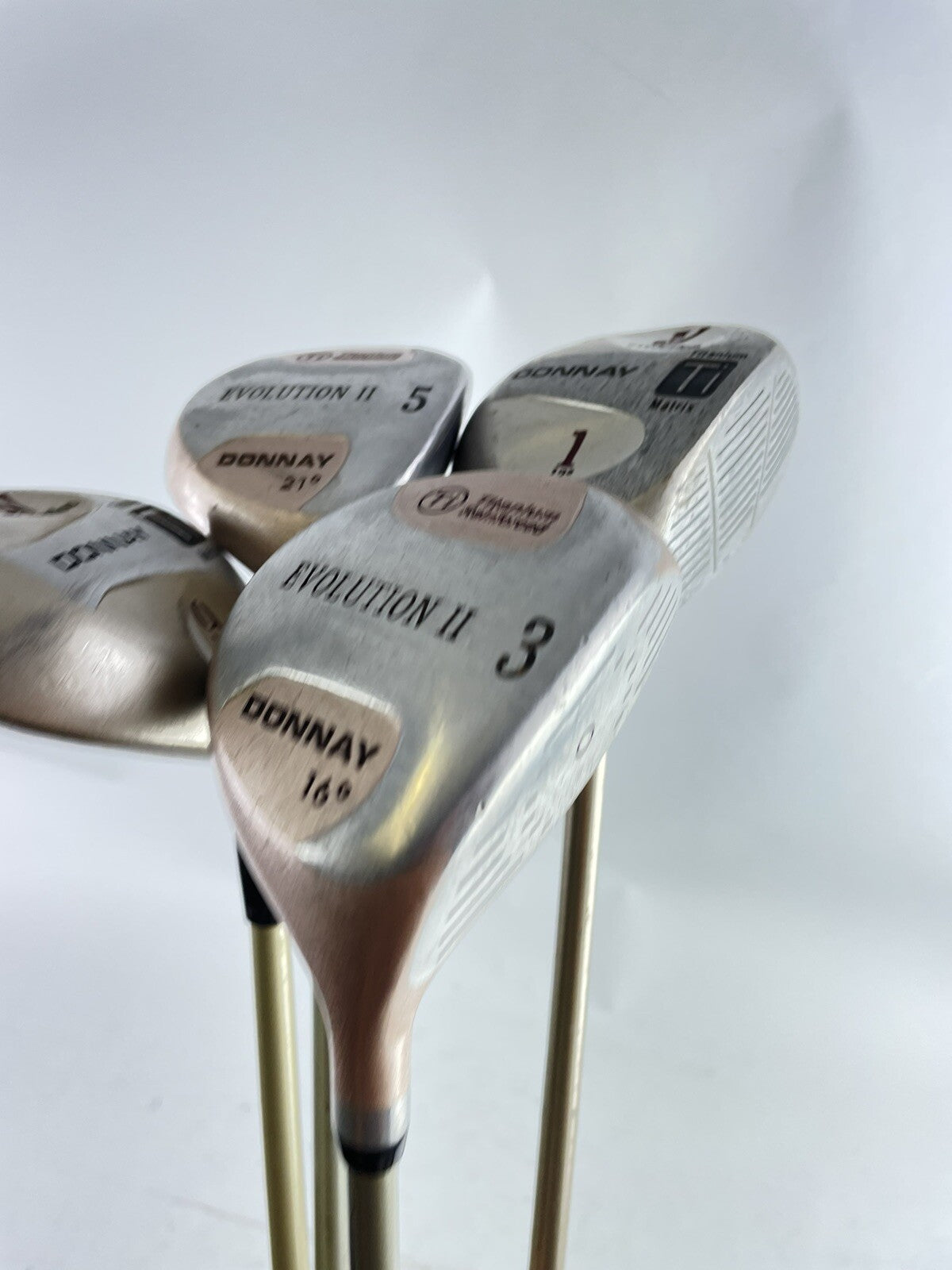 Donnay Golf Ladies Driver Fairway Set 1,3,5&9 Woods Graphite /New Grips /117104