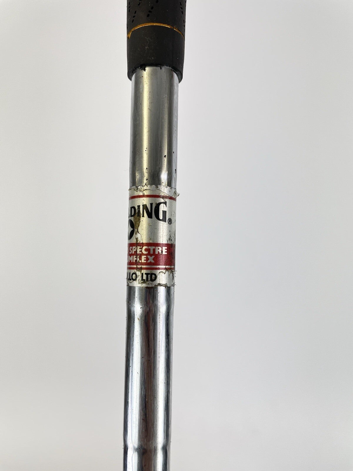 Spalding Beryllium Becu 9 Iron Regular Flex Steel /Right Handed /New Grip /06117