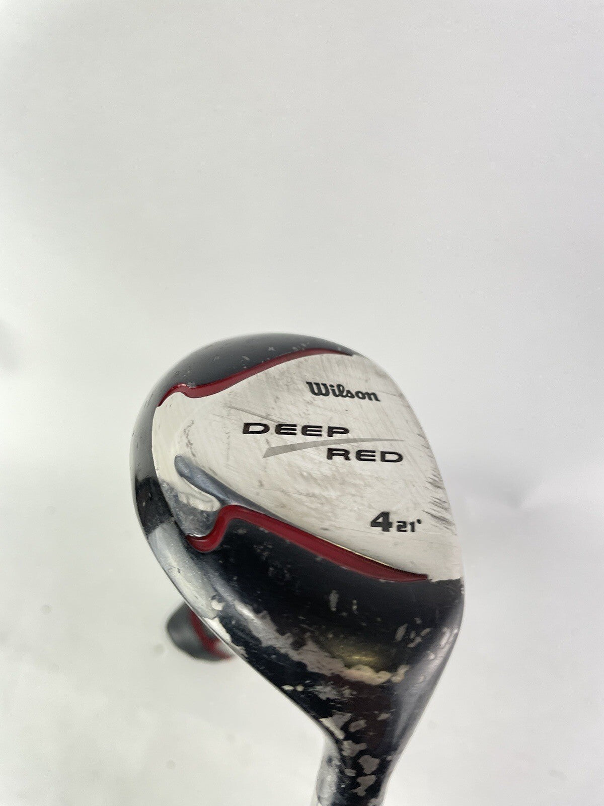 Wilson Deep Red 4 Hybrid 21* Mens Regular Graphite /New Grip /Headcover /145351