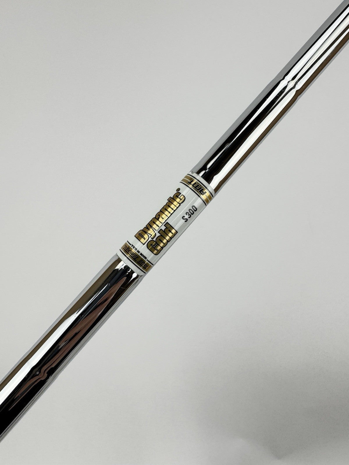 Dynamic Gold AMT Iron Shaft S300 Stiff Flex Steel 35.5" /0.355 Tapered /322730