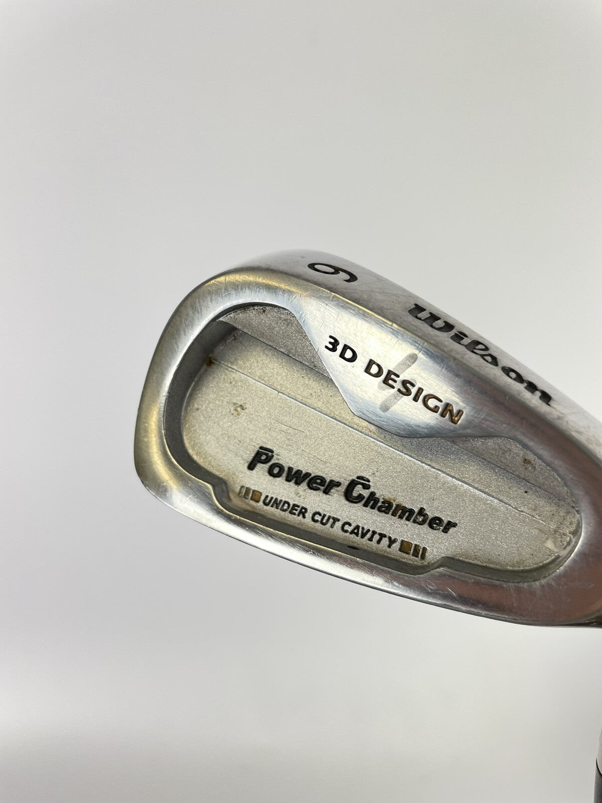 Wilson Power Chamber Undercut Cavity 6 Iron Regular Steel /New Grip /07031