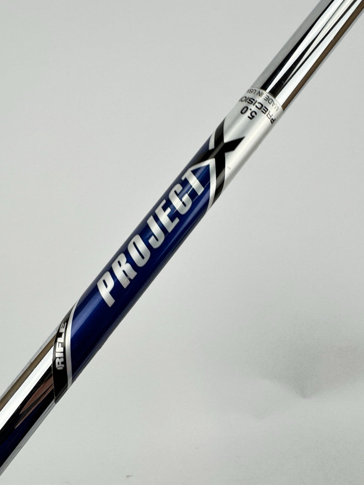 Project X 5.0 Iron Shaft Regular Flex Steel 35.5” /0.355 Tapered /322492