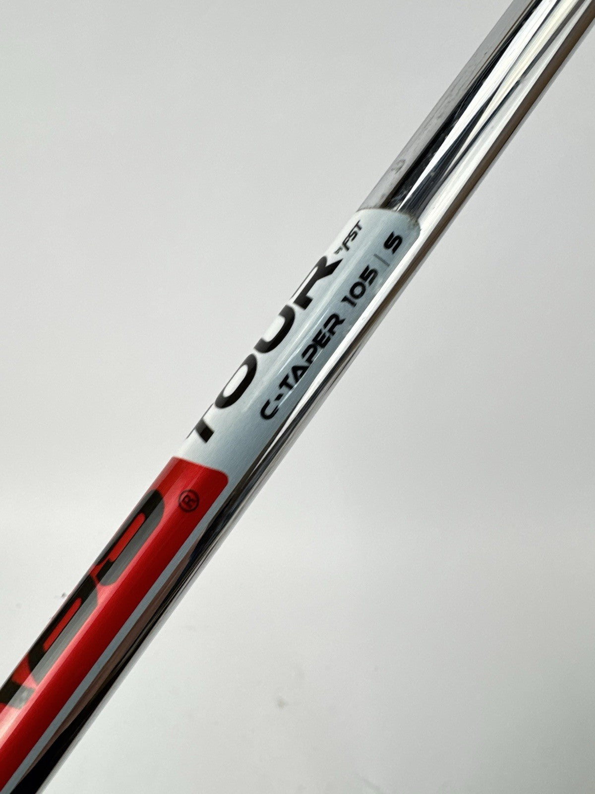 KBS Tour C-Taper Iron Shaft 105 Stiff Flex Steel 35.75” /0.370 Parallel /338367