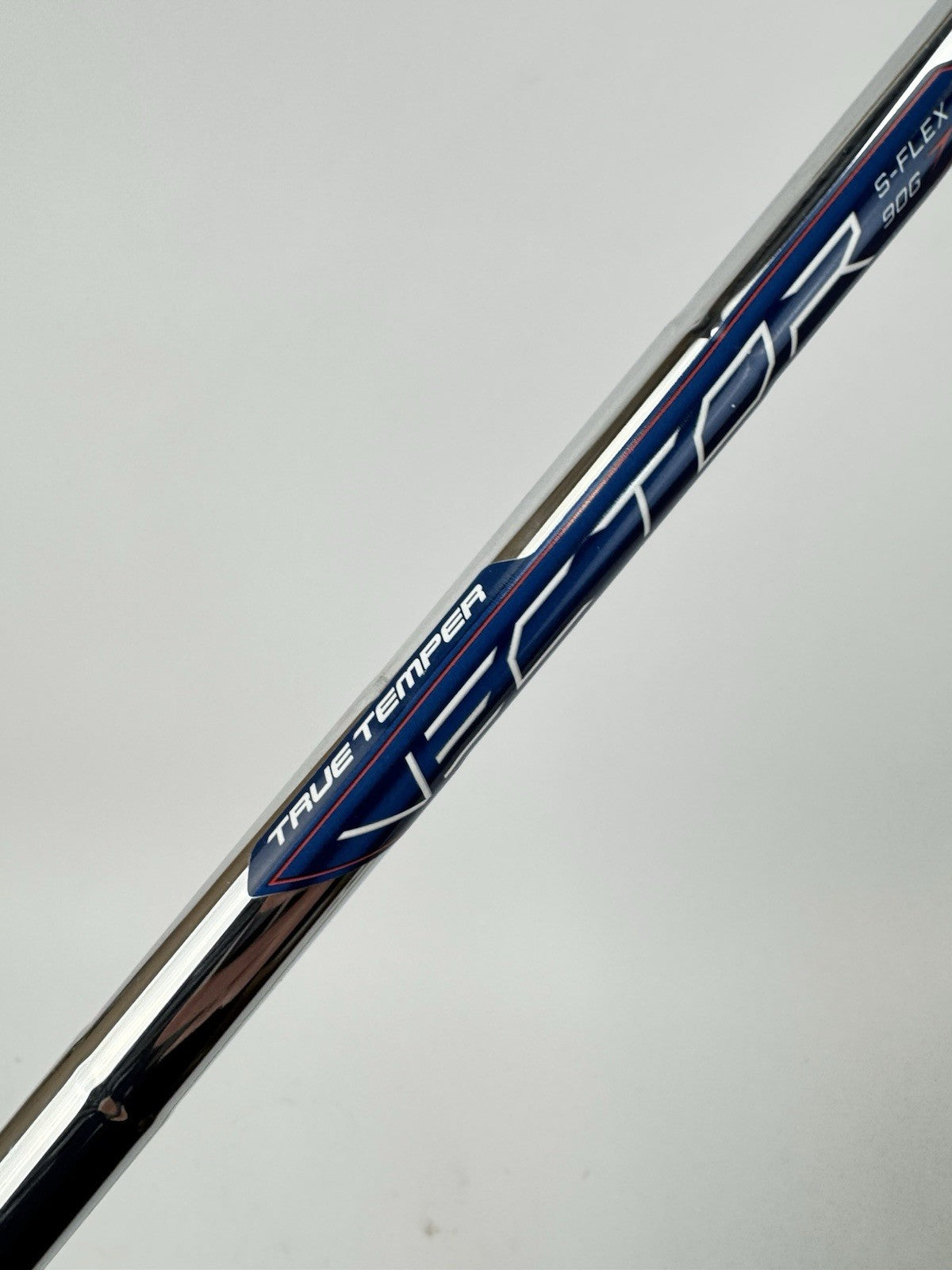 True Temper Vector Iron Shaft 90G Stiff Flex Steel 36” /0.370 Parallel /338611