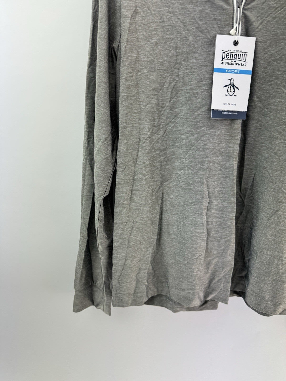 Original Penguin Golf Performance 1/4 Zip Earl Pullover Lightweight UK S /286551