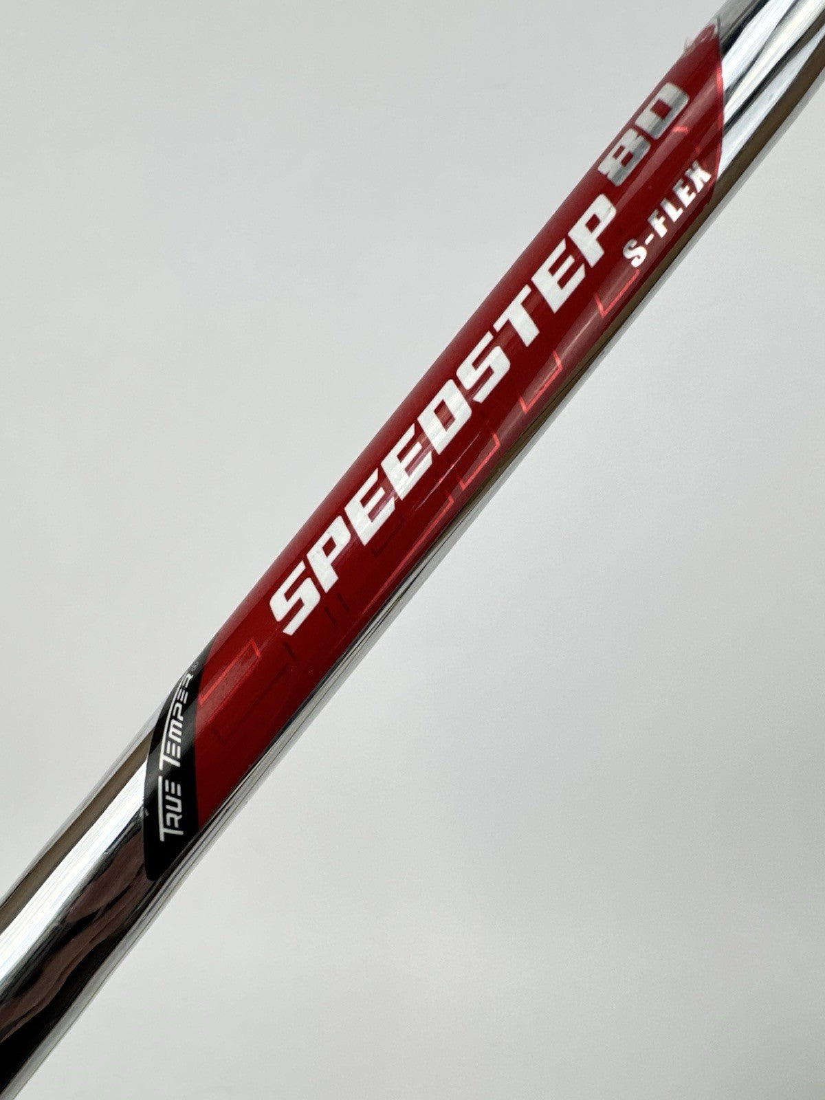 True Temper SpeedStep 80 Iron Shaft Stiff Flex Steel 35.25”/0.370 Parallel/338383