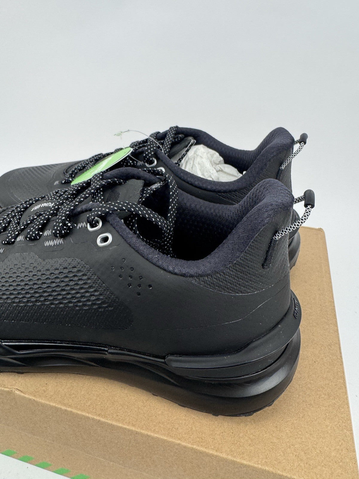 Puma IGNITE Elevate X Golf Shoes Men's Size UK 7.5 Black Waterproof/320263