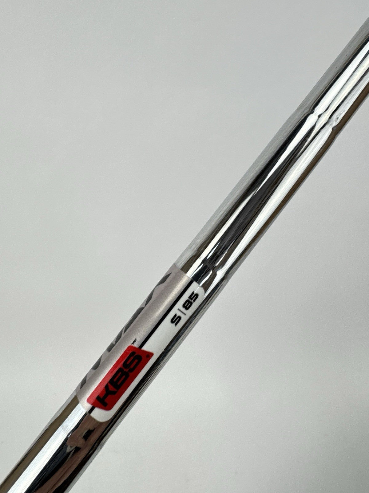 KBS Max 85 Iron Shaft Stiff Flex Steel 35.75” /0.370 Parallel /338626