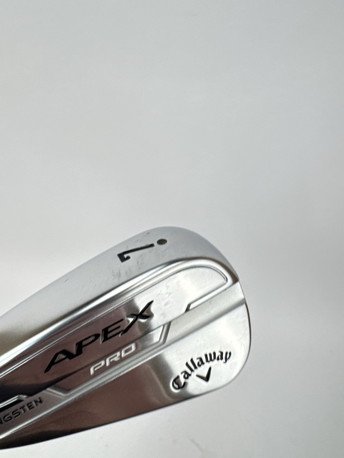 Callaway Apex Pro Ladies 7 Iron Left Handed Cypher Graphite -1/2” /Demo /335906