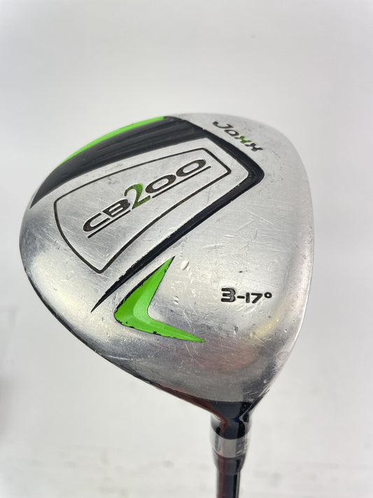 Jaxx Golf 3 Wood 17* CB2000 Uniflex Graphite Shaft /Right /New Grip /202210