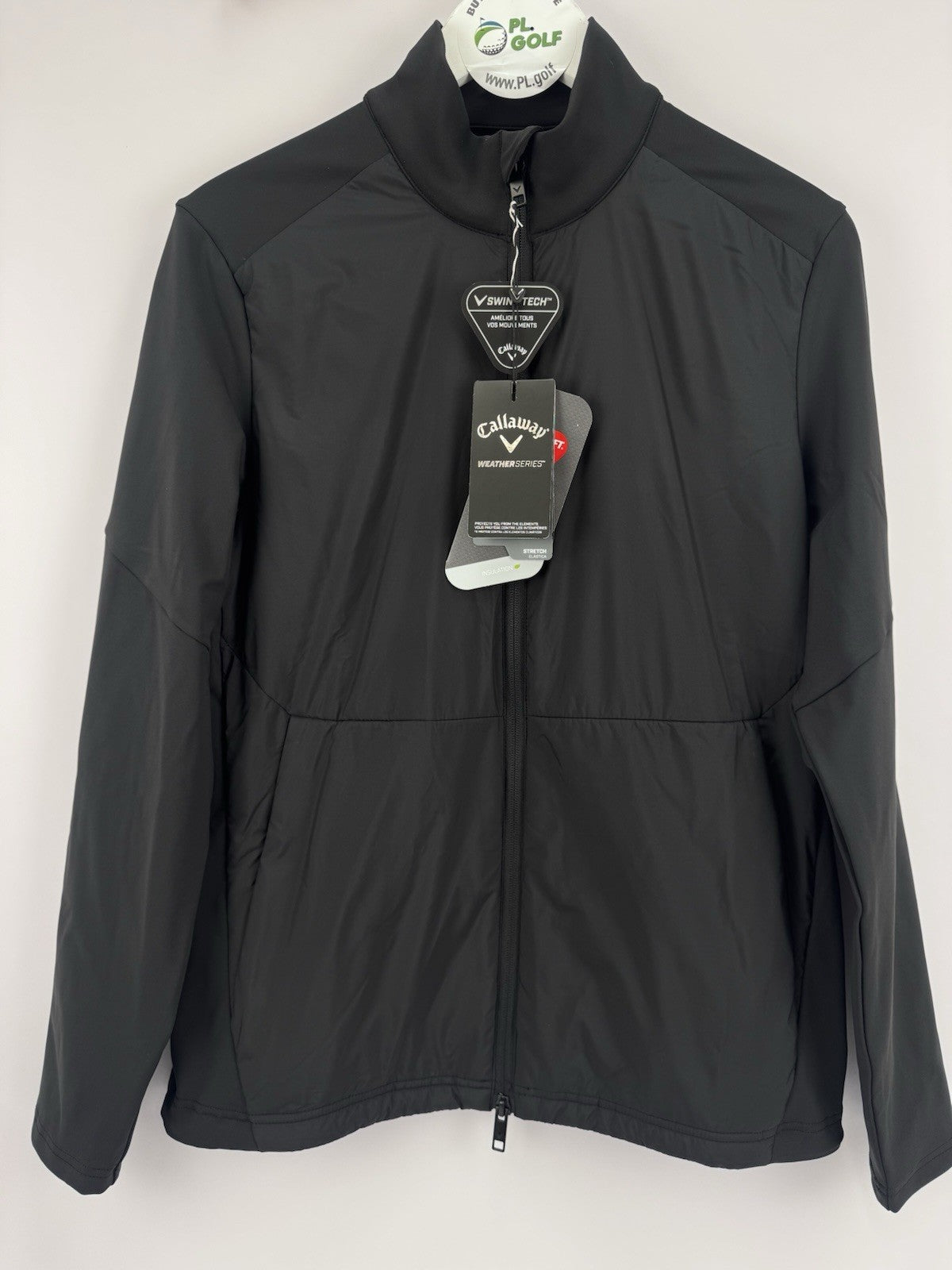 Callaway Weather Series Mens Golf Jacket Black Caviar Size Large/323900