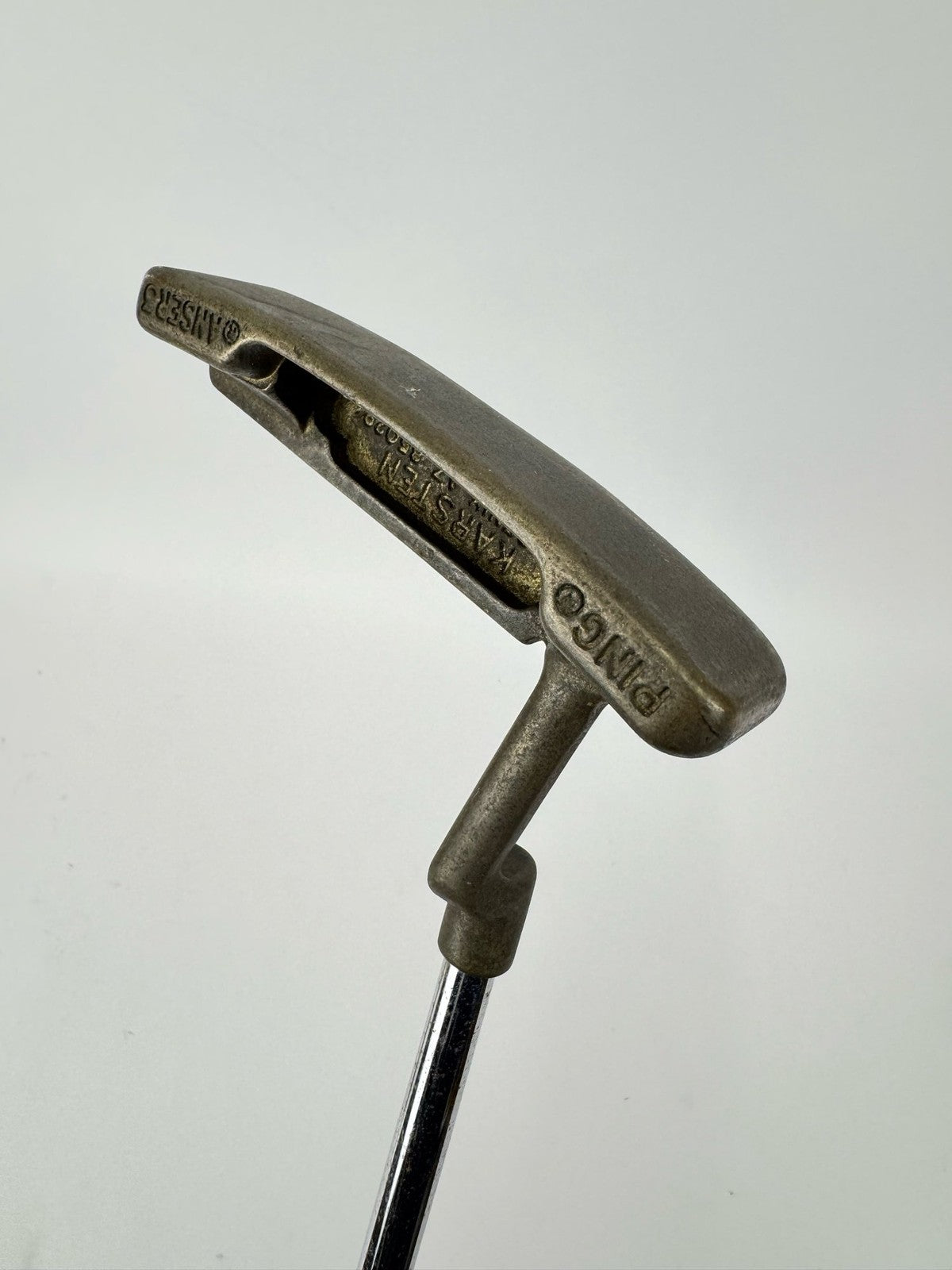 Ping Anser3 Putter Brass Steel Shaft Toe Balanced Golf Pride Grip /Right /367660