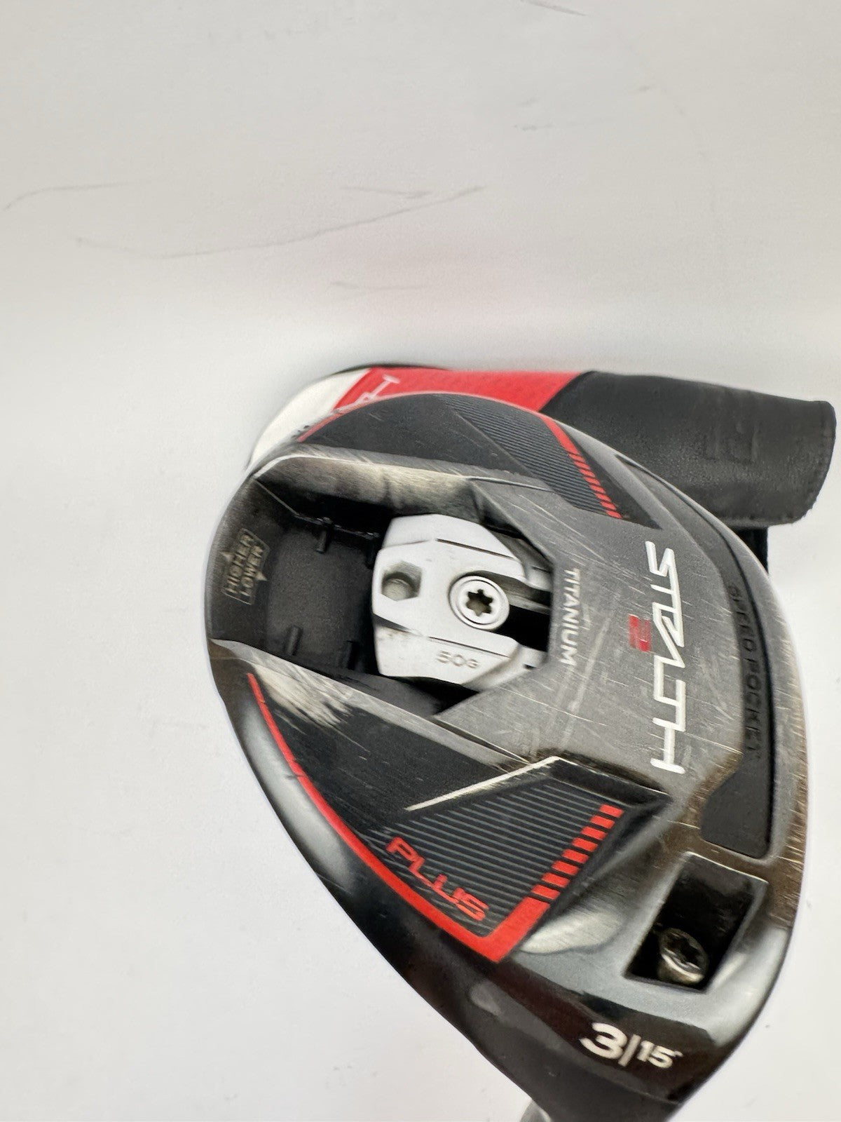 Taylormade Stealth 2 Plus 3 Wood 15* Kai Li Red 75 Stiff Graphite /349393