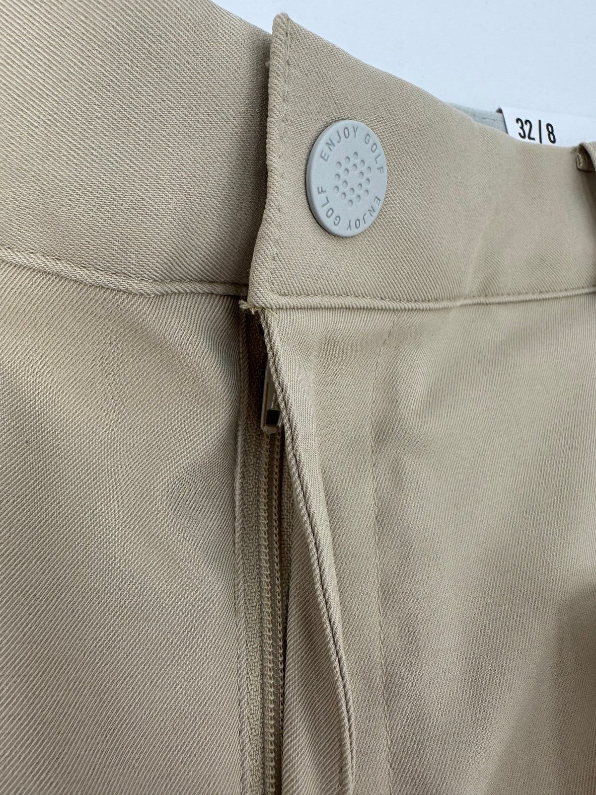 Puma Dealer Shorts 32 Inch 8 Inch Inseam Golf Men's Beige Performance/353885