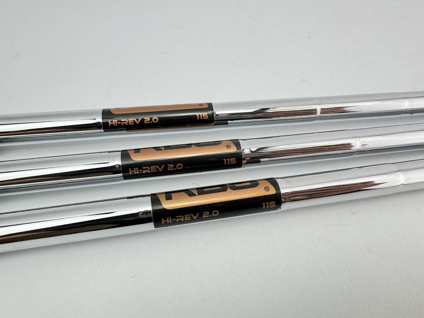 KBS Hi-Rev 2.0 Wedge Shaft Set (3) 115 Wedge Flex Steel 0.355 Tapered /292674