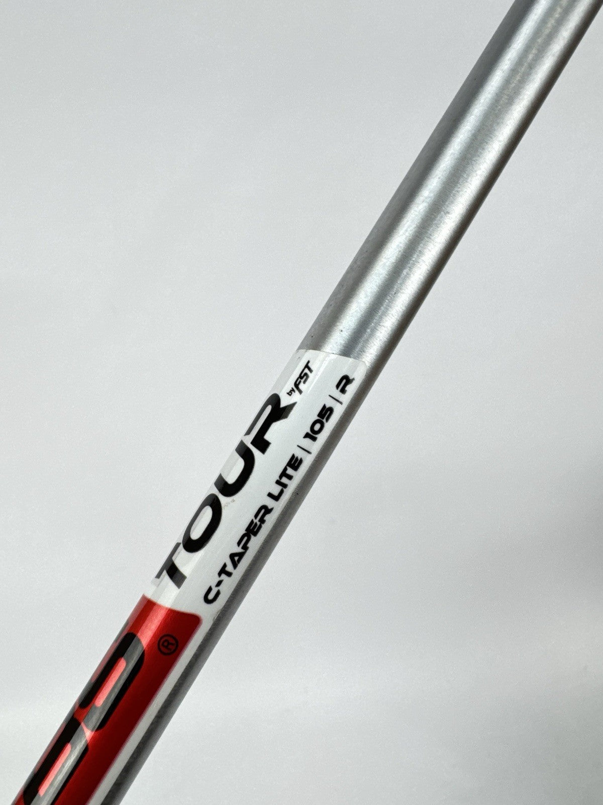 KBS Tour C-Taper lite Iron Shaft 105 Regular Flex Steel 36”/0.355 Tapered/362756