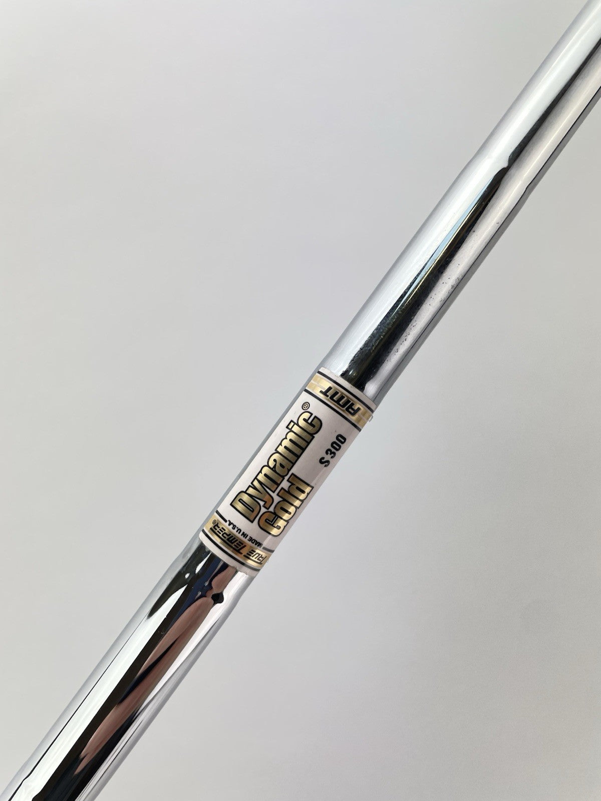 Dynamic Gold AMT Iron Shaft S300 Stiff Steel 35.75” /0.355 Tapered /273373