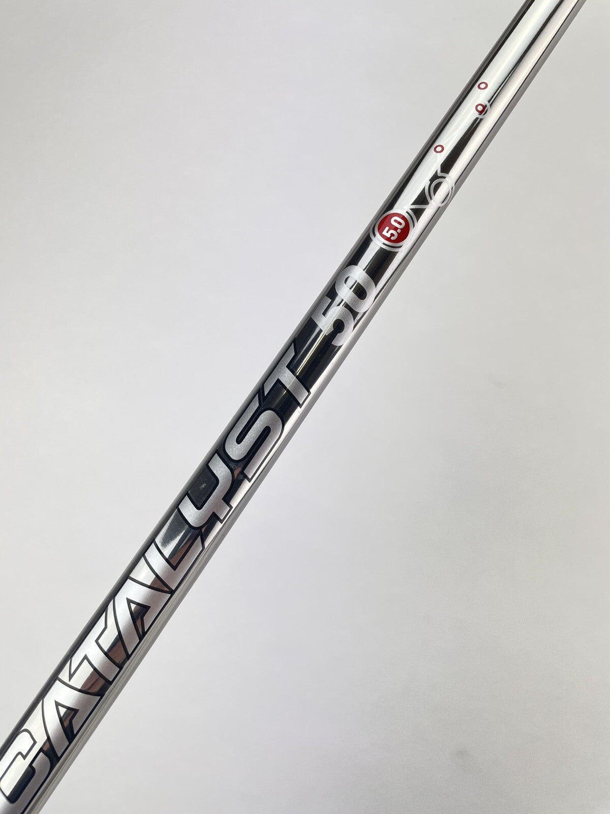Catalyst 50 Iron Shaft 5.0 Senior Flex Graphite 34.5" /0.370 Parallel /201784