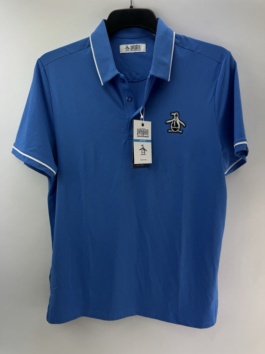 Original Penguin Golf Polo Shirt Pete Tipped Polo UK Medium /New /262460