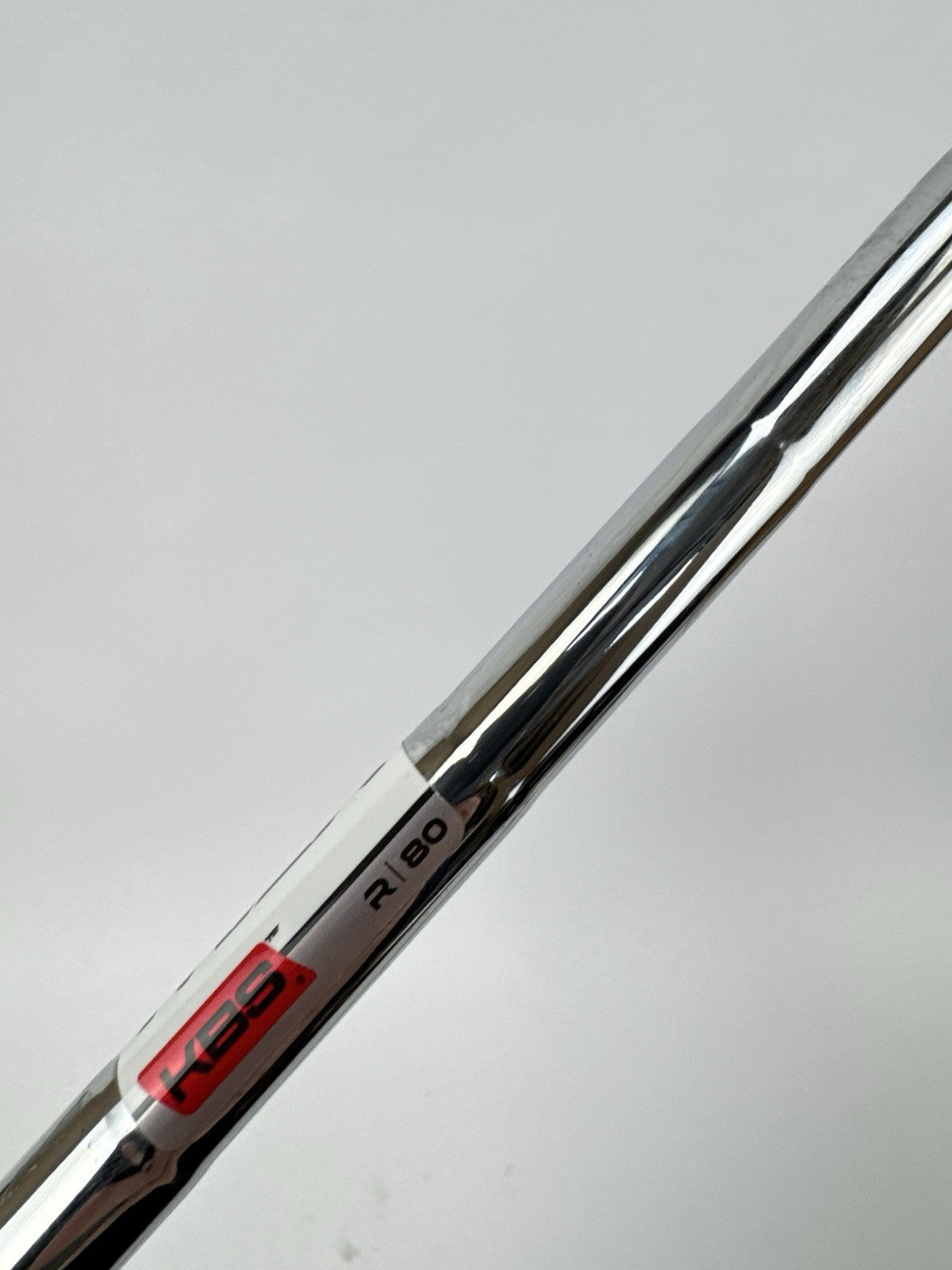 KBS Max 80 Iron Shaft Regular Flex Steel 35.5” /0.370 Parallel /335716