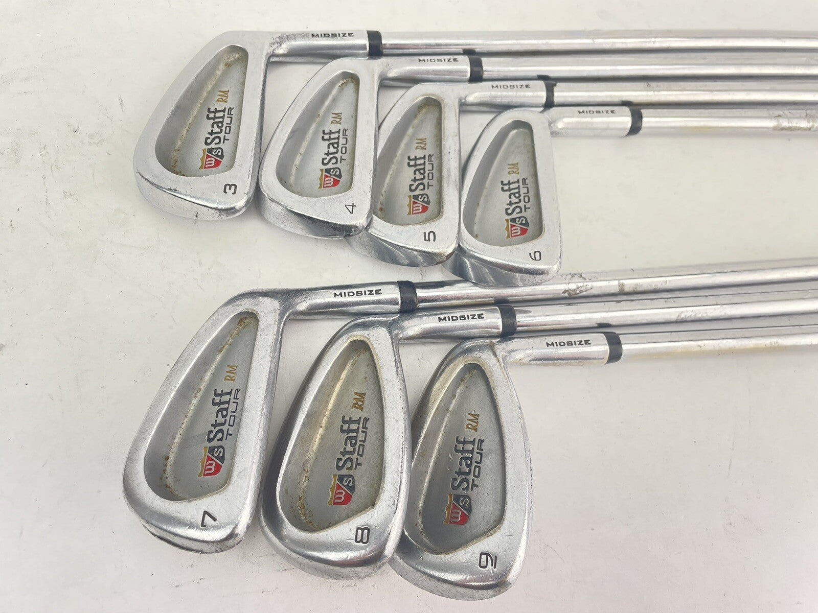 Wilson Staff Midsize Iron Set 3-9 RM Tour Regular Steel /Right /New Grips/177470