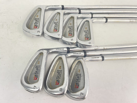 Wilson Staff Midsize Iron Set 3-9 RM Tour Regular Steel /Right /New Grips/177470