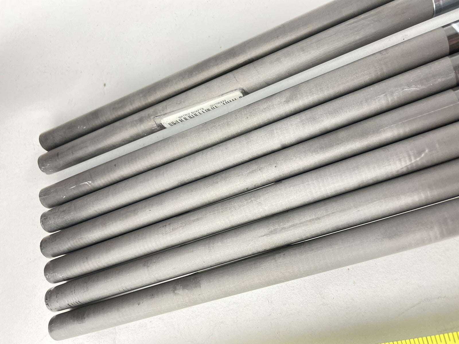 Matrix Ozik White Tie Iron Shaft Set (8) X4 58R Regular Graphite 42”/0.370/138427