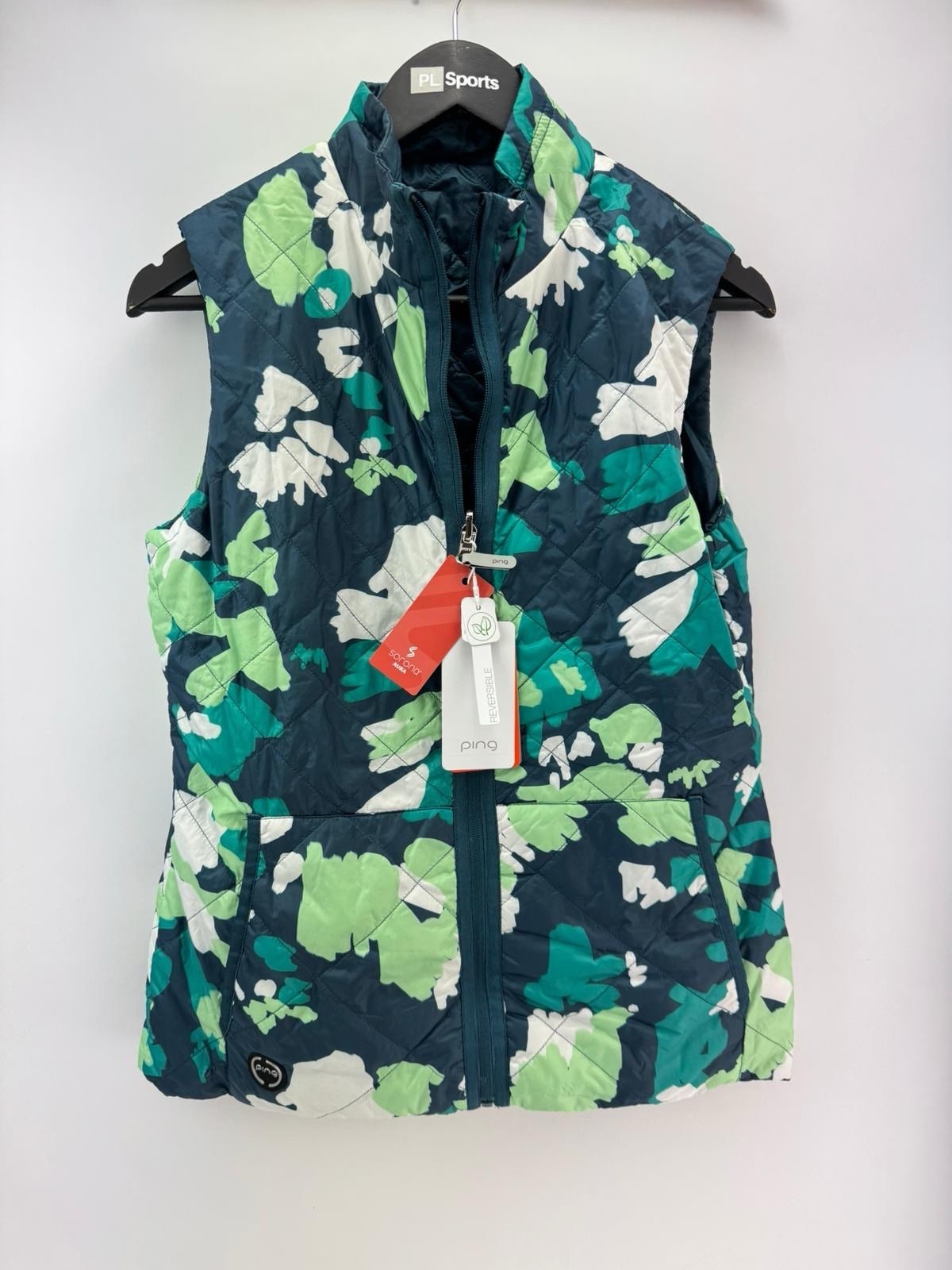 Ping Golf Ladies Gilet Vest Bryony Sensorwarm Reversible /UK 8 /New /307590