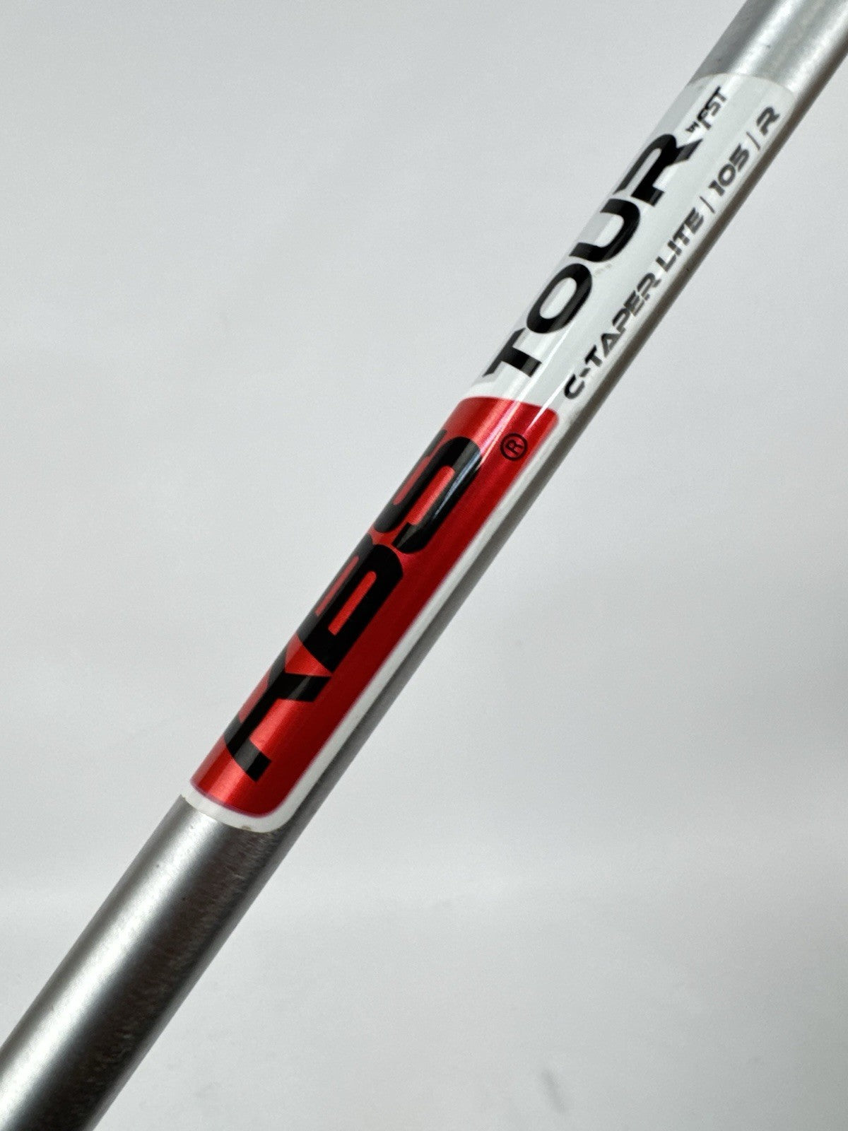 KBS Tour C-Taper lite Iron Shaft 105 Regular Flex Steel 36”/0.355 Tapered/362753