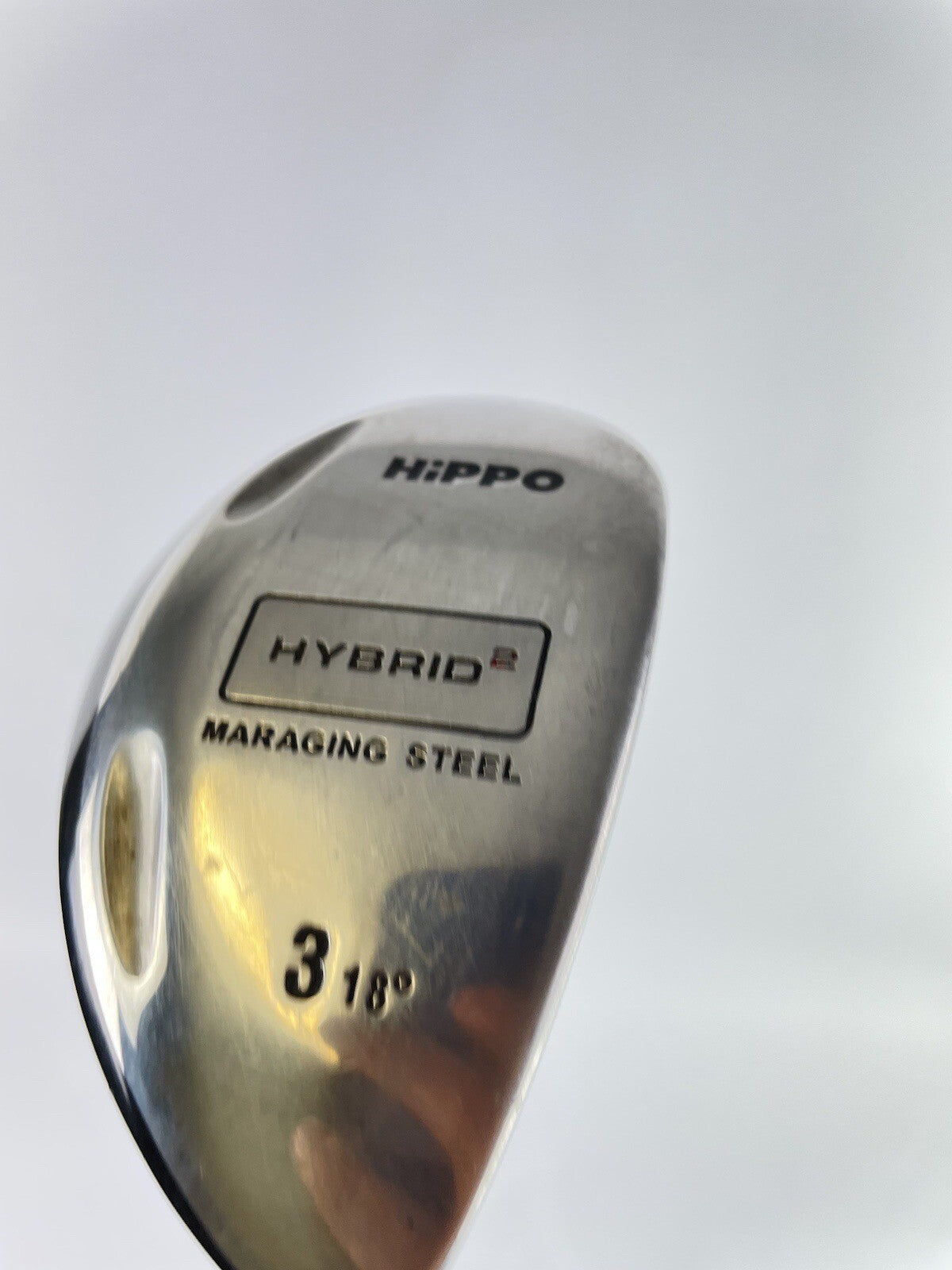 Hippo Golf Hybrid 18 Degrees Regular Flex Graphite /Right /New Grip /90135